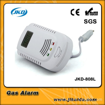 2015 new product human voice prompt carbon monoxide gas detector 2 in 1
